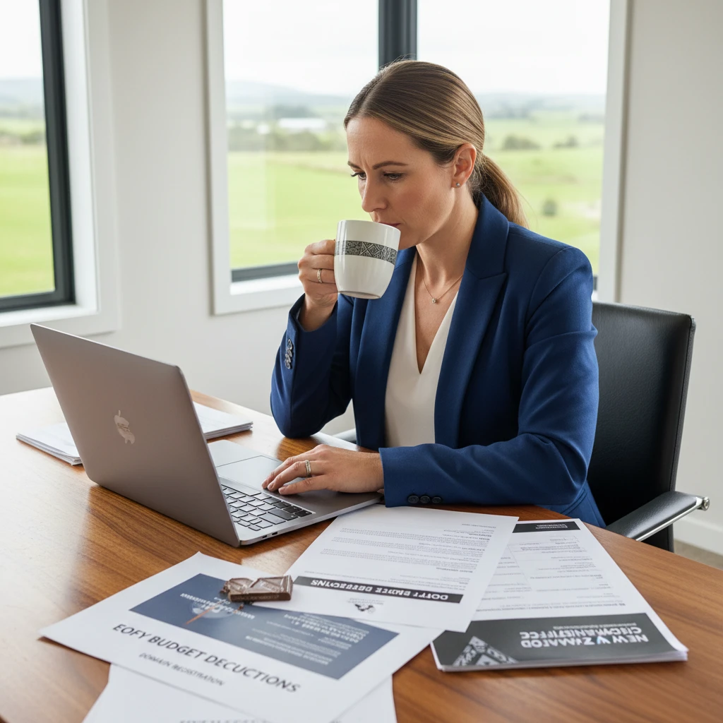 Tax implications of domain purchases in New Zealand
