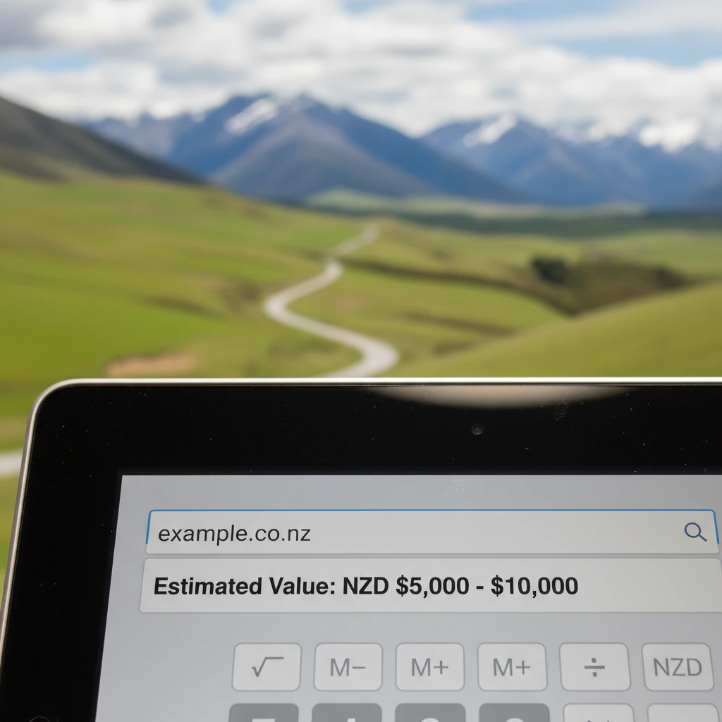 Instant Domain Appraisal Calculator NZ